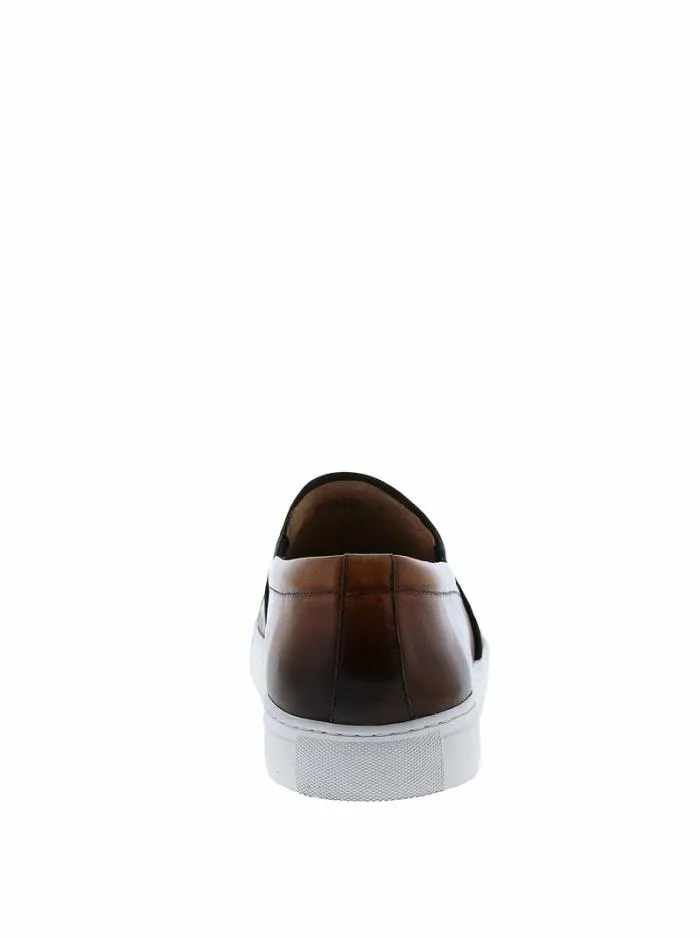 Robert Graham Shoes Men Erosion Slip On Sneaker Black
