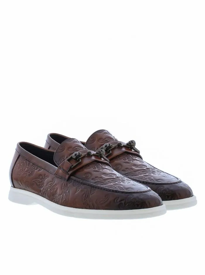 Robert Graham Shoes Men Iznick Loafer Cognac