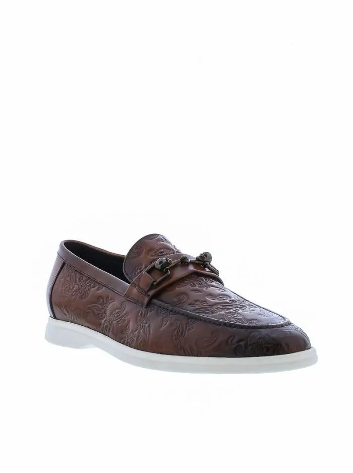 Robert Graham Shoes Men Iznick Loafer Cognac