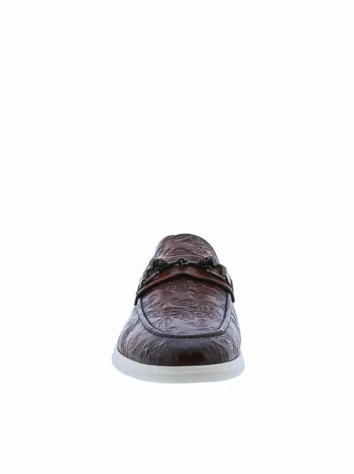 Robert Graham Shoes Men Iznick Loafer Cognac