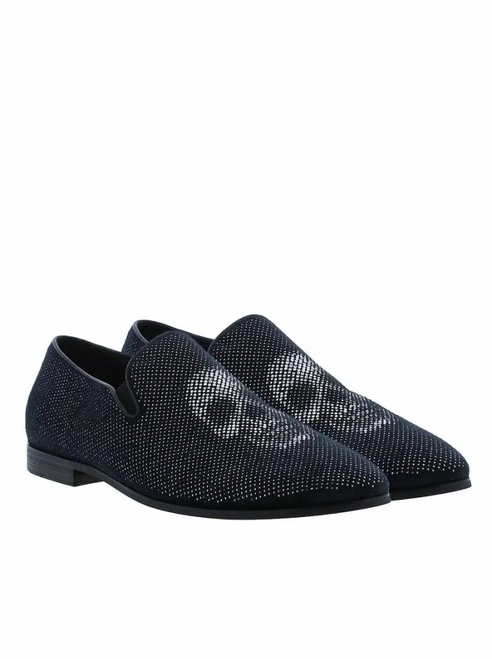 Robert Graham Shoes Men Roxberry Smoking Slipper Black