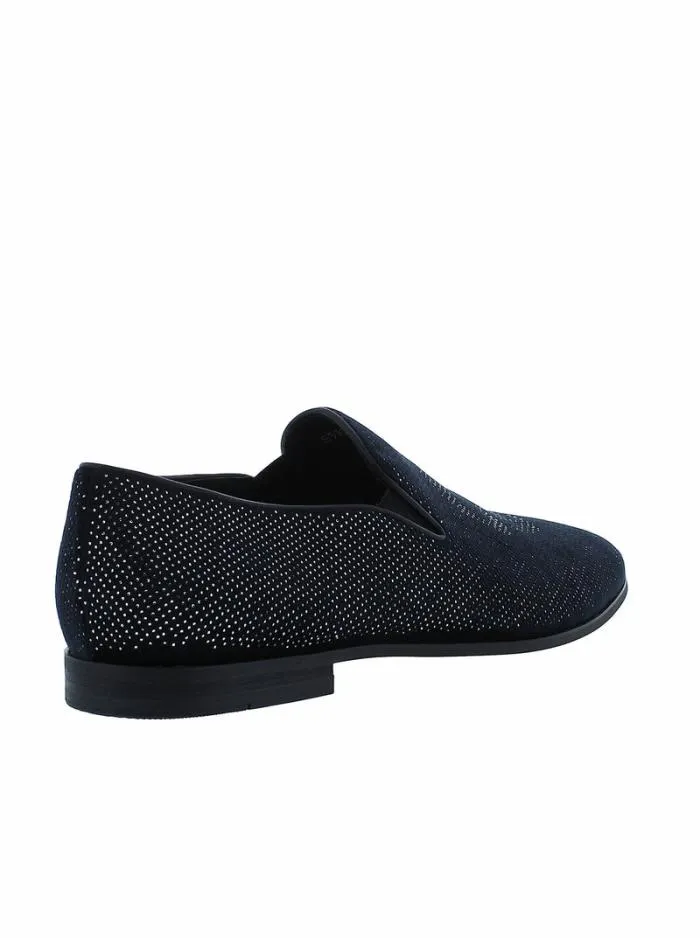 Robert Graham Shoes Men Roxberry Smoking Slipper Black