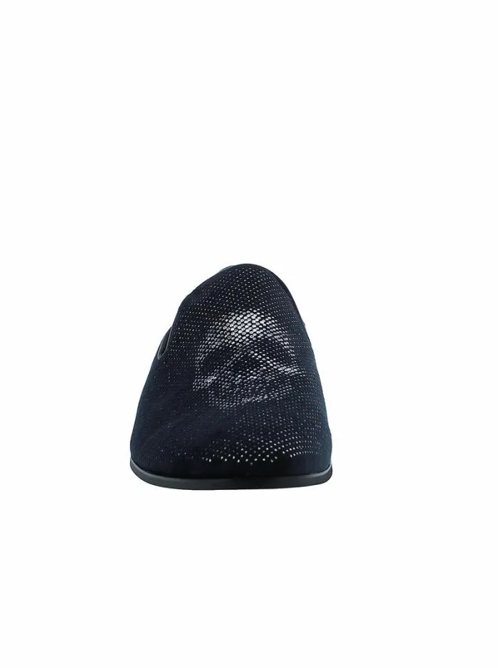 Robert Graham Shoes Men Roxberry Smoking Slipper Black