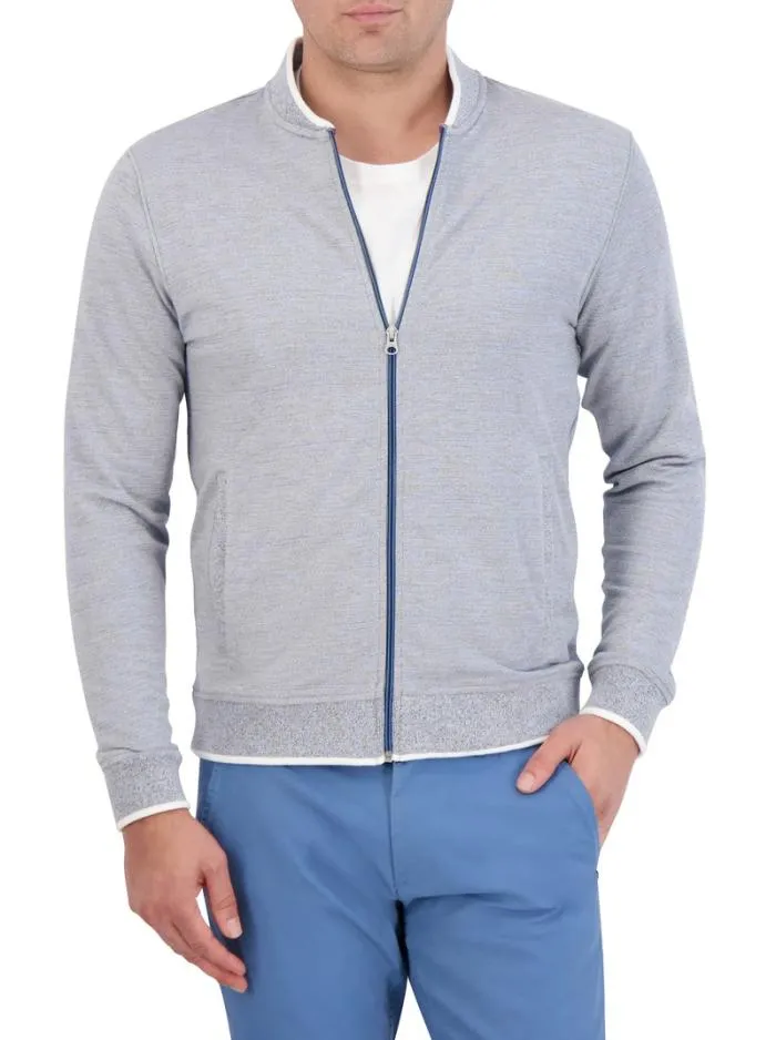 Robert Graham Sweaters and Knits Men Ackerman Long Sleeve Knit Blue