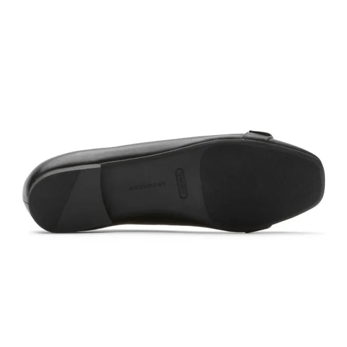 Rockport Flats Women Zoie Ring Ballet Flat Black
