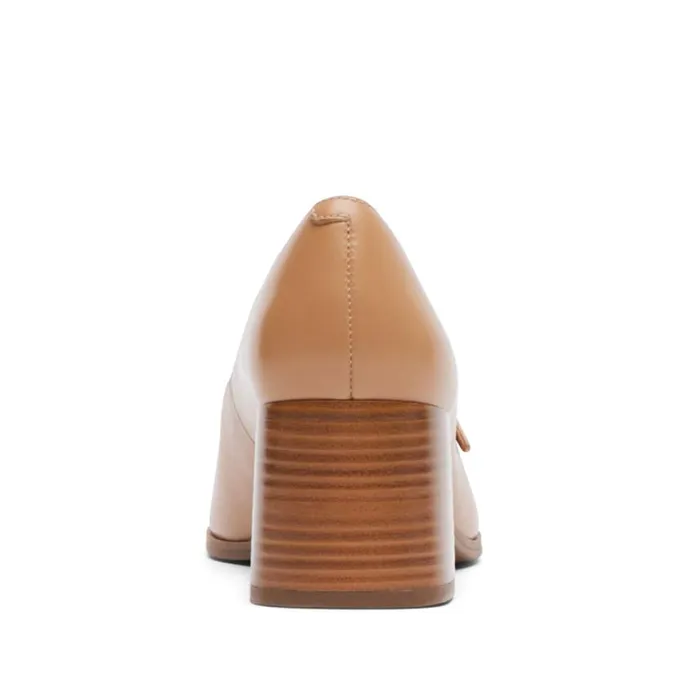 Rockport Heels Women Violetta Mary Jane Mocha Latte Leather Rockport Heels Women Violetta Mary Jane Mocha Latte Leather