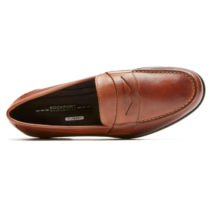 Rockport Loafers and SlipOns Men Classic Penny Loafer Cognac