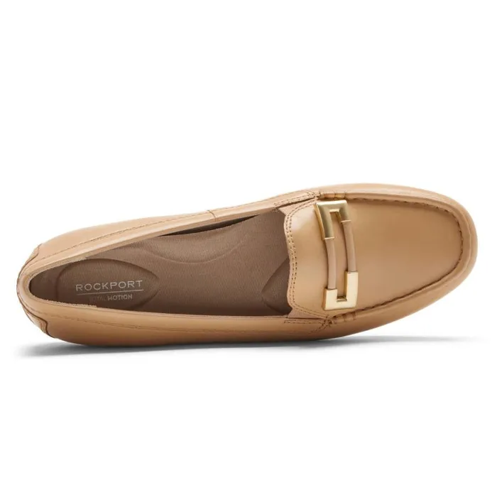 Rockport Loafers Women Total Motion Driver Ornament Loafer Macadamia