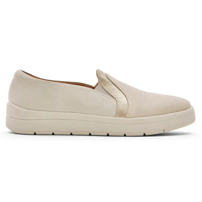 Rockport Shoes Women TruFLEX Navya SlipOn Shoe Vanillahumus
