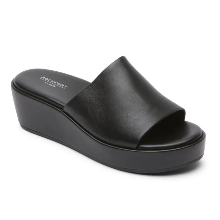 Rockport SlipOns Women Aubriella Slide Black