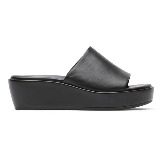 Rockport SlipOns Women Aubriella Slide Black