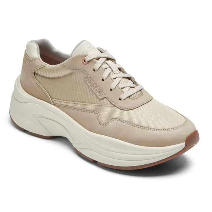 Rockport Sneakers Women Prowalker NEXT Sneaker Taupe Nubucktextile