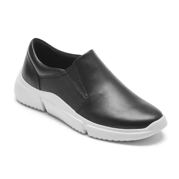 Rockport Sneakers Women REvolution Washable SlipOn Sneaker Black Washable Wwhite Sole
