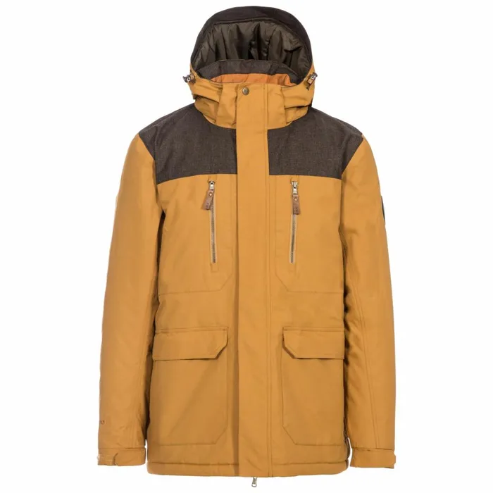 Rockwell DLX Breathable Waterproof Jacket Sandstone Men Trespass Parka Jackets Rockwell DLX Breathable Waterproof Jacket Sandstone Men Trespass Parka Jackets