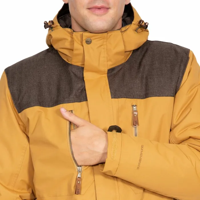 Rockwell DLX Breathable Waterproof Jacket Sandstone Men Trespass Parka Jackets Rockwell DLX Breathable Waterproof Jacket Sandstone Men Trespass Parka Jackets