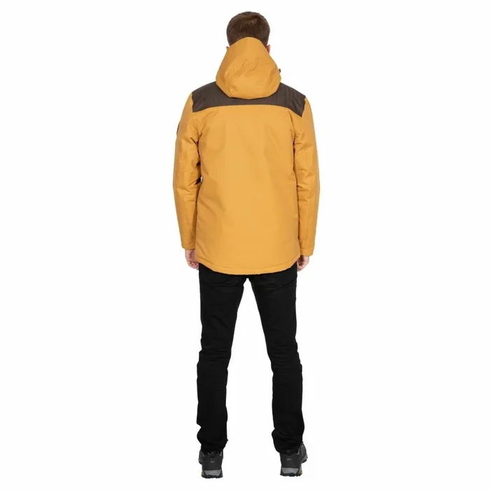 Rockwell DLX Breathable Waterproof Jacket Sandstone Men Trespass Parka Jackets Rockwell DLX Breathable Waterproof Jacket Sandstone Men Trespass Parka Jackets