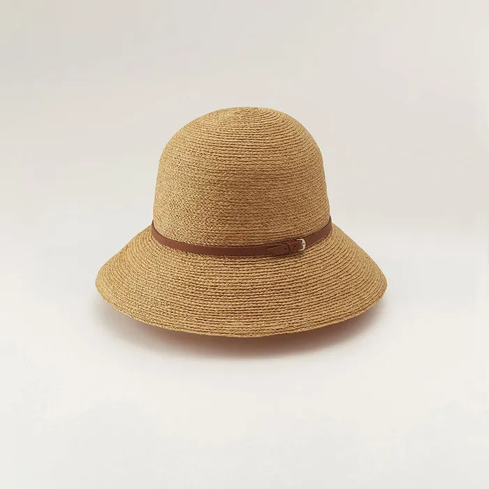 Round Crown Hats Helen Kaminski Besa 9 Naturaltan