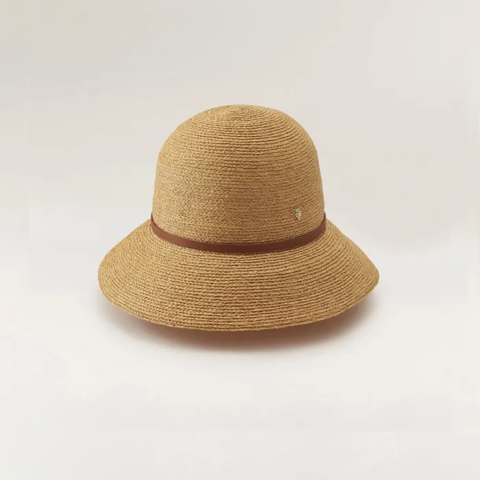 Round Crown Hats Helen Kaminski Besa 9 Naturaltan