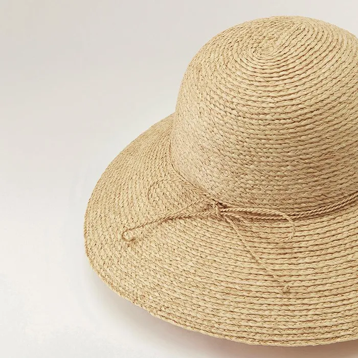 Round Crown Hats Helen Kaminski Delphina Natural