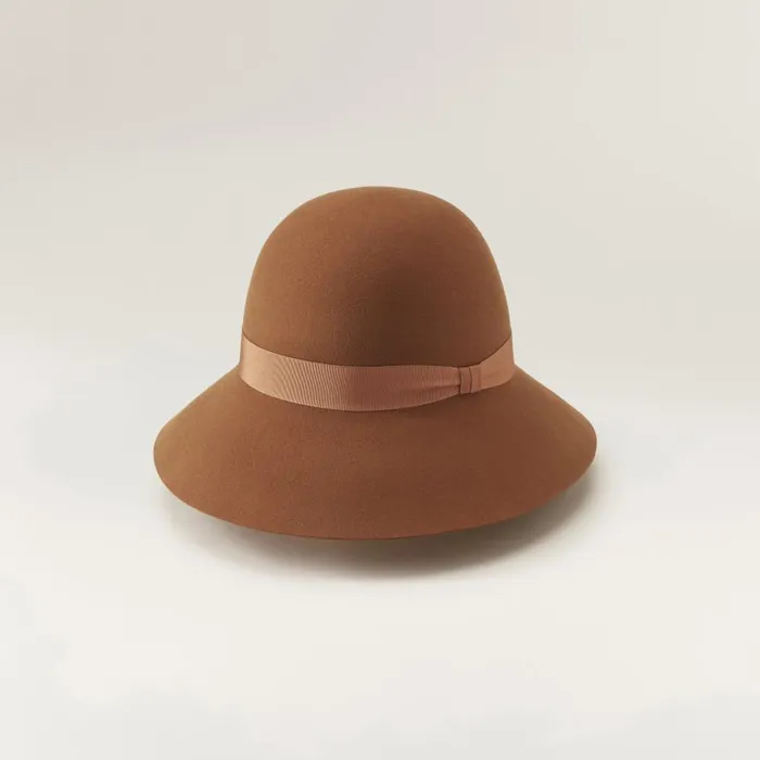 Round Crown Hats Helen Kaminski Joyce Camelcamel