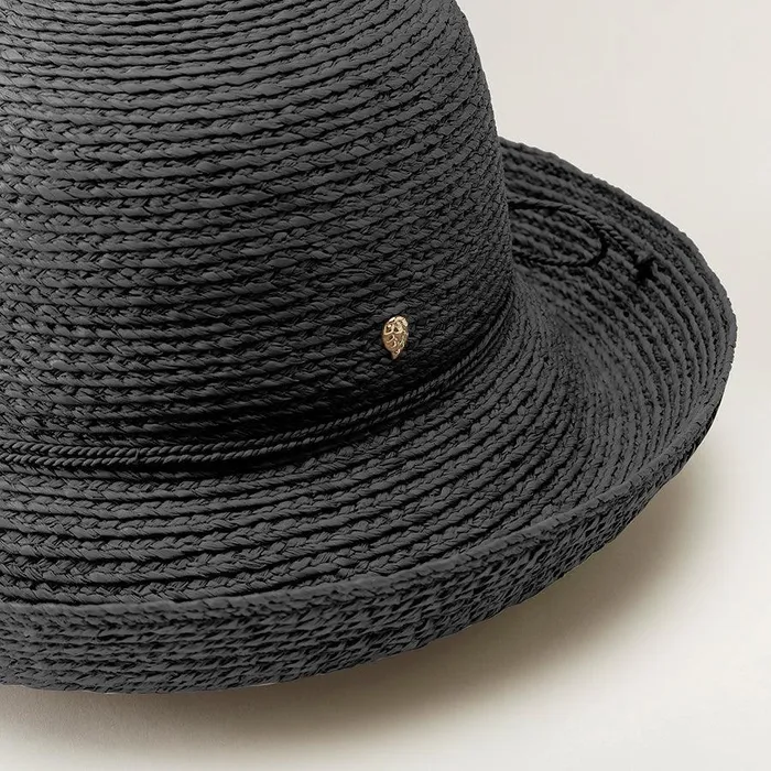Round Crown Hats Helen Kaminski Prima 10 Charcoal