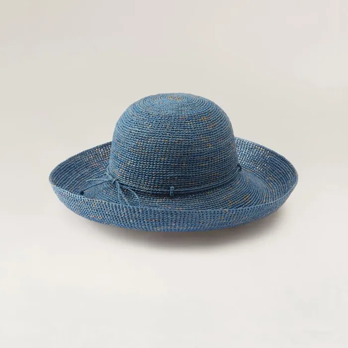 Round Crown Hats Helen Kaminski Provence 12 Sapphire