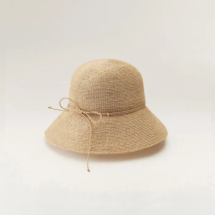 Round Crown Hats Helen Kaminski Villa 9 Natural