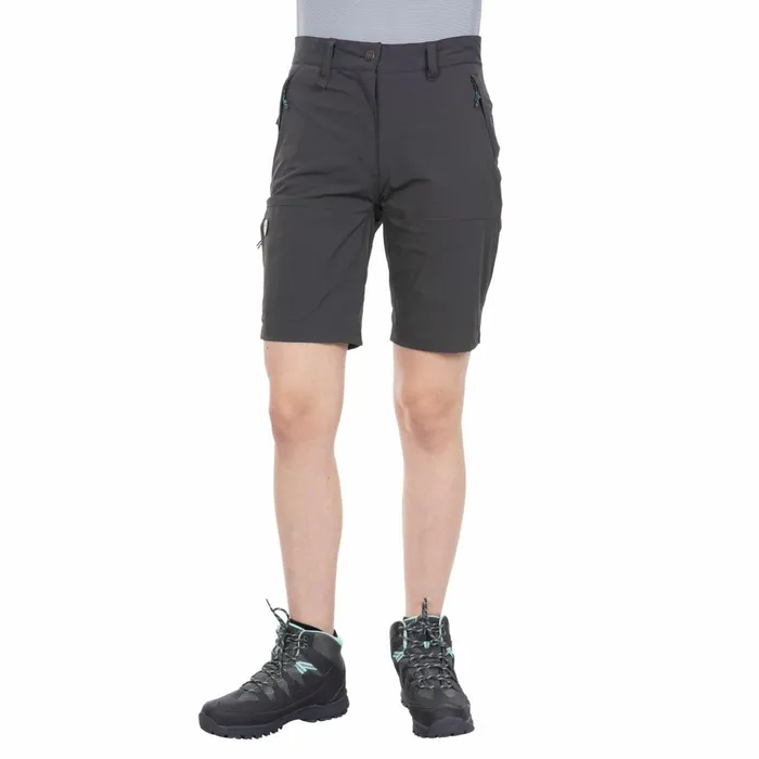 Rueful Quick Dry Active Shorts Peat Women Trespass Shorts