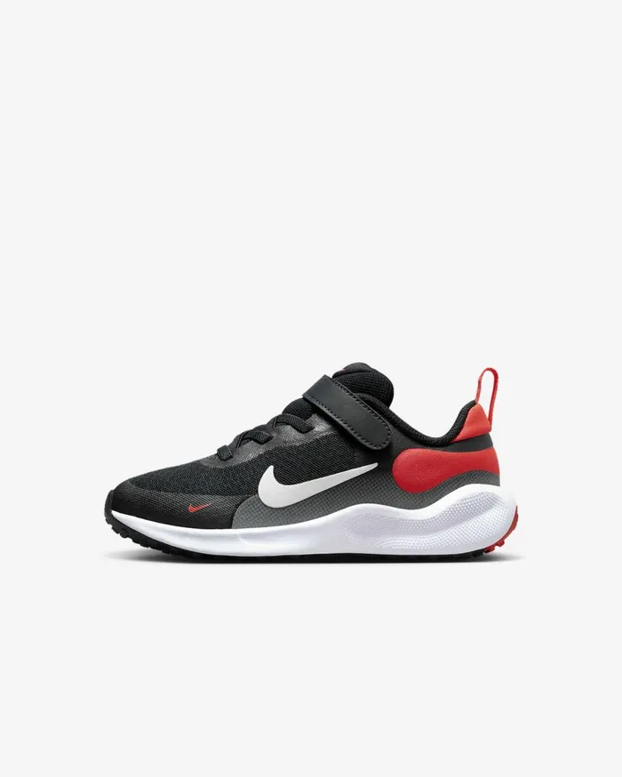 Running Kids Nike Revolution 7 Dark Obsidianbright Crimsonblackwhite