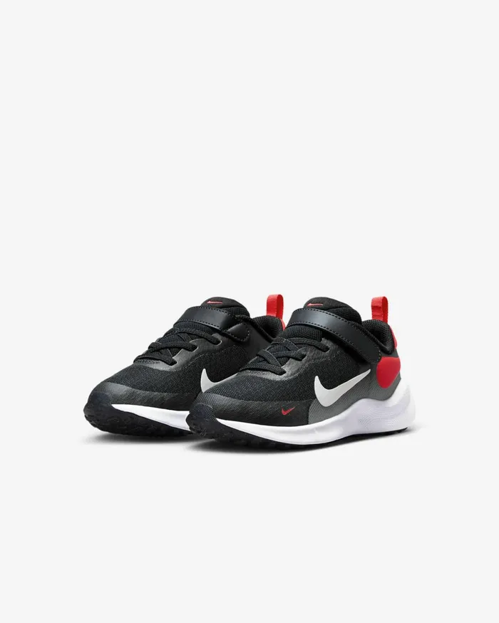 Running Kids Nike Revolution 7 Dark Obsidianbright Crimsonblackwhite