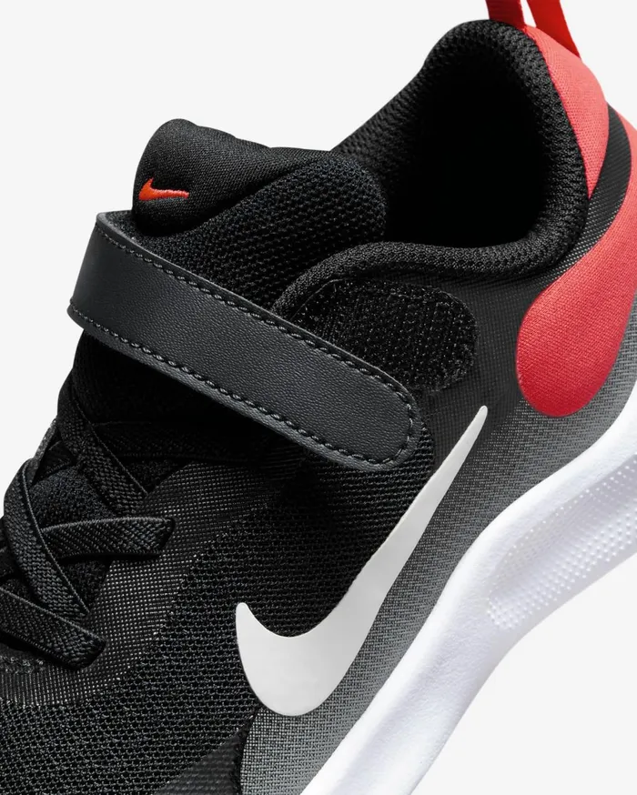 Running Kids Nike Revolution 7 Dark Obsidianbright Crimsonblackwhite