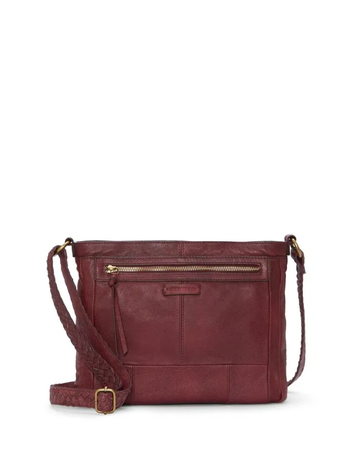 Ryla Crossbody Dark Red Women Lucky Brand Handbags