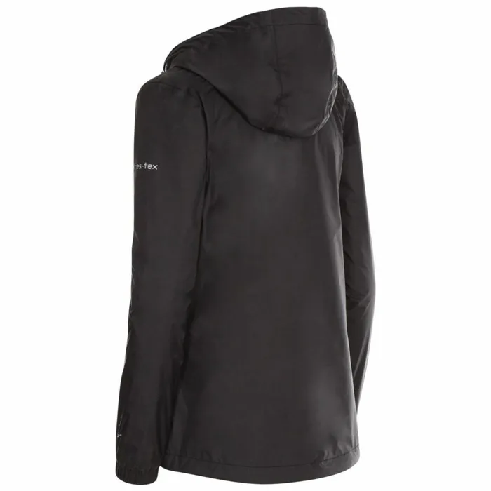 Sabrina Waterproof Jacket Black Women Trespass Waterproof Jackets