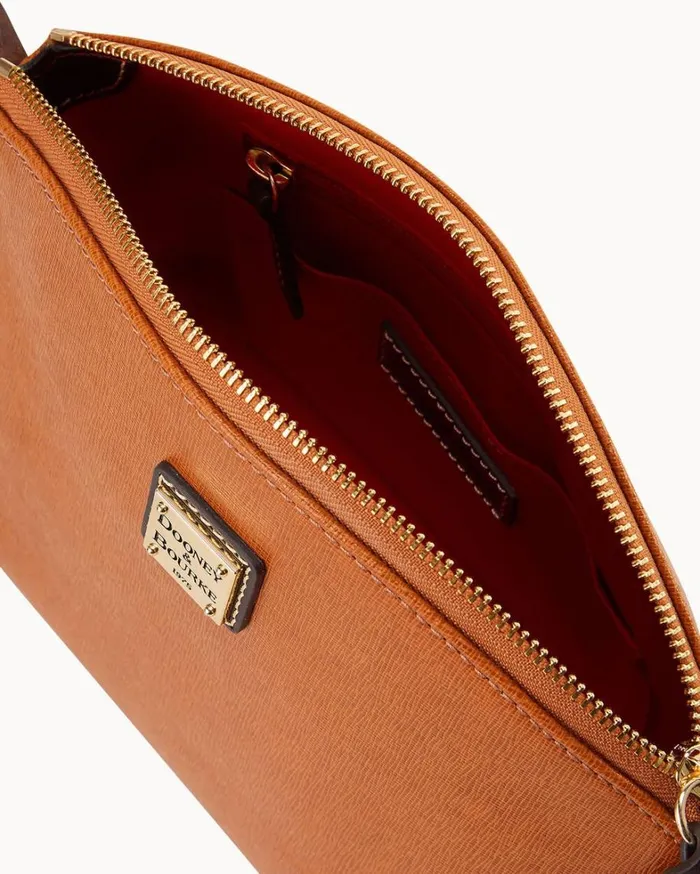 Saffiano Penny Crossbody Natural Women Dooney and Bourke Crossbodies Saffiano Penny Crossbody Natural Women Dooney and Bourke Crossbodies