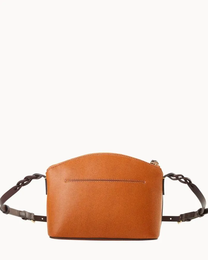 Saffiano Penny Crossbody Natural Women Dooney and Bourke Crossbodies Saffiano Penny Crossbody Natural Women Dooney and Bourke Crossbodies