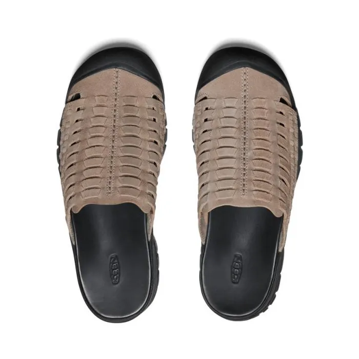 San Juan II Taupe GrayBlack Leather Sandal Men KEEN SlipOns San Juan II Taupe GrayBlack Leather Sandal Men KEEN SlipOns