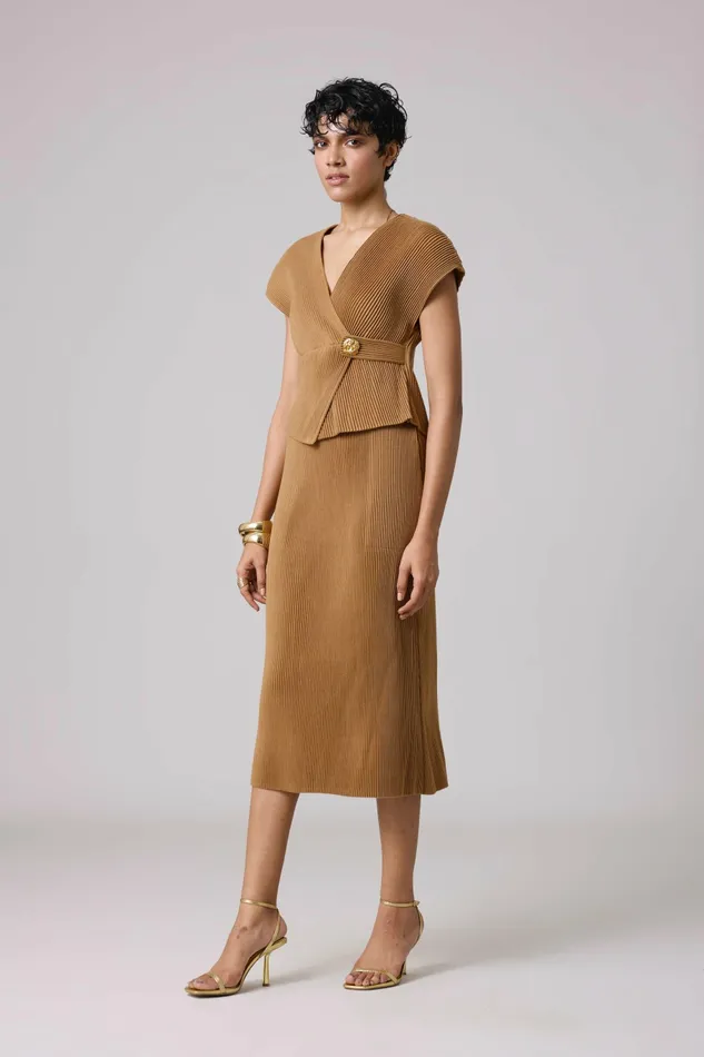 Scarlet Sage CoOrd Sets Gloria Set 8211 Mocha 8211 Women