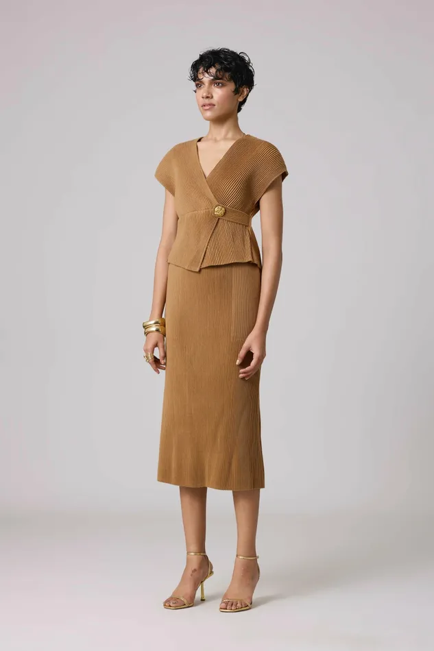 Scarlet Sage CoOrd Sets Gloria Set 8211 Mocha 8211 Women