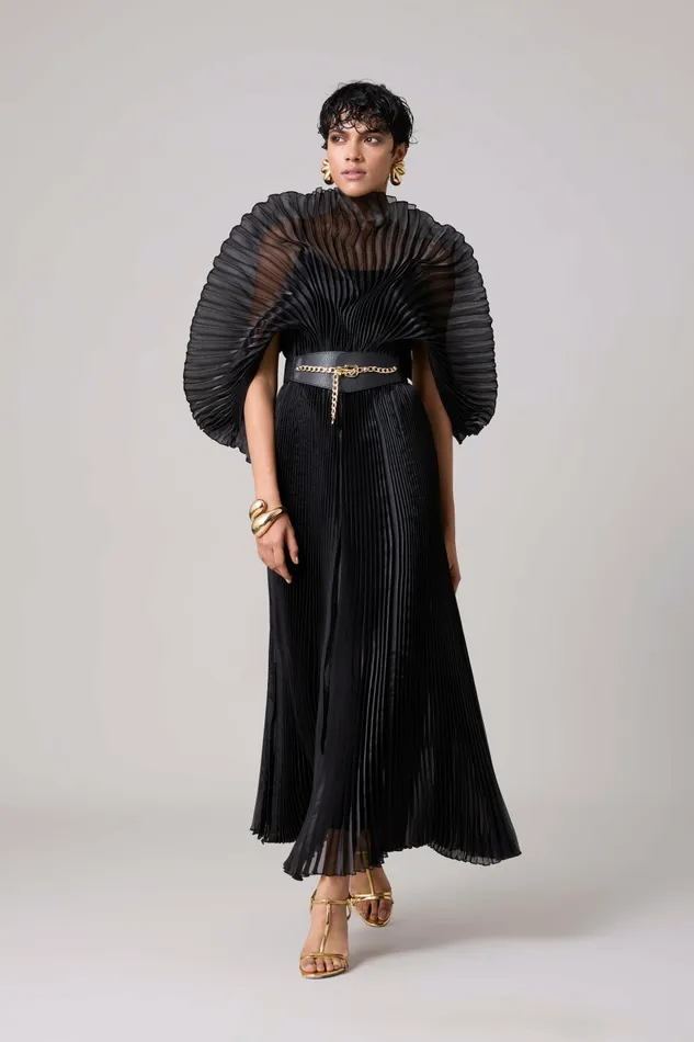 Scarlet Sage Dresses Natalia Maxi Dress 8211 Black 8211 Women