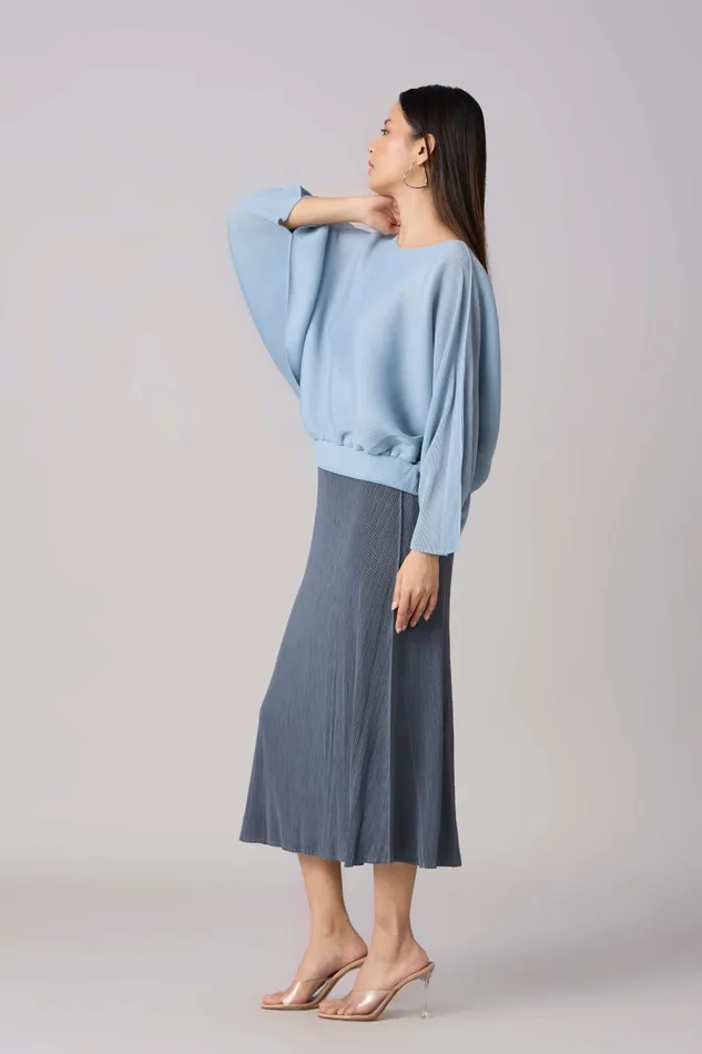 Scarlet Sage Dresses Willa Cami Dress Set 8211 Blue Grey 8211 Women