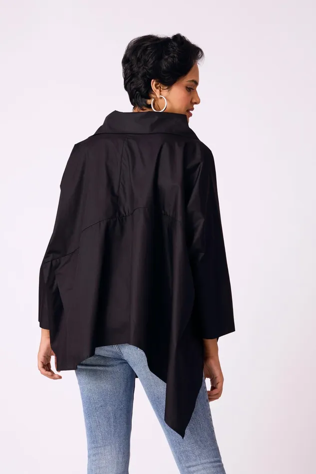 Scarlet Sage Tops Ayaka Shirt 8211 Black 8211 Women