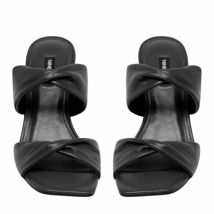 SEEYA Black Women Nine West Sandals