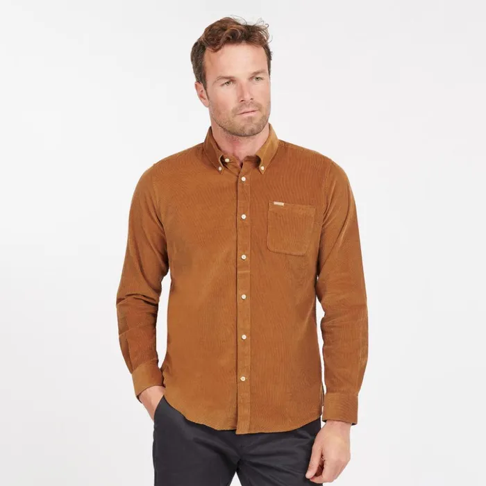 Shirts Men Orvis Barbour Ramsey Tailored Shirt Sandstone