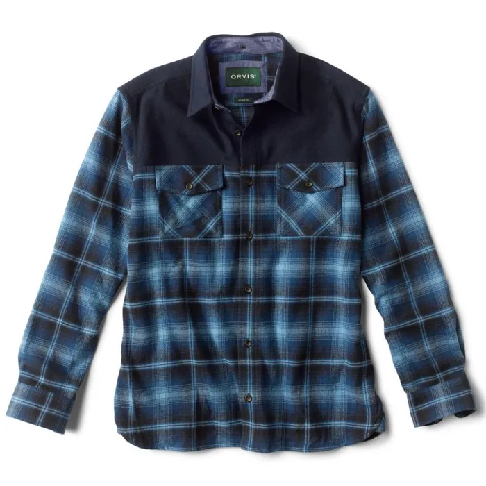 Shirts Men Orvis Best Friend LongSleeved Shirt Dusk