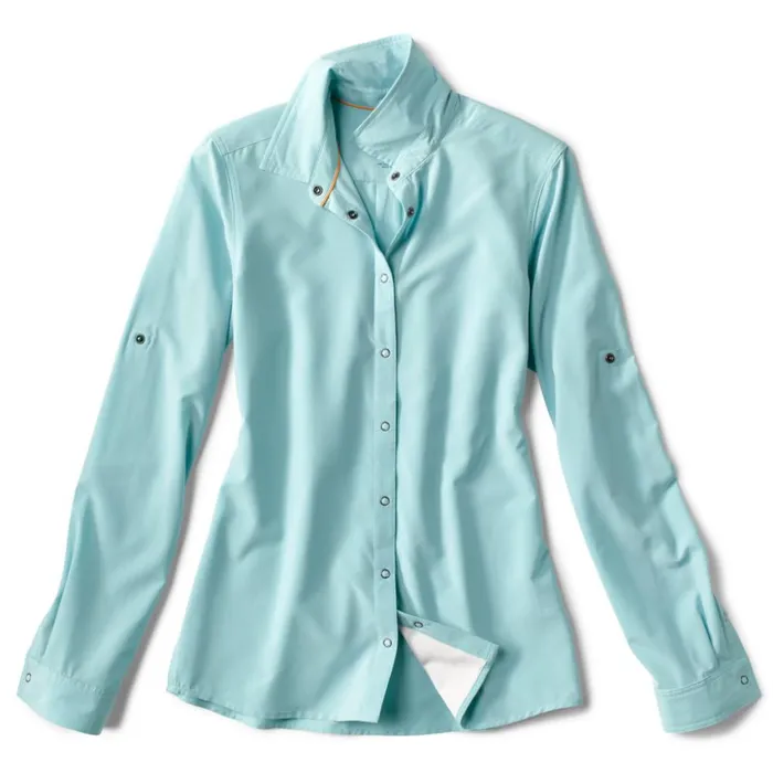Shirts Women Orvis Womens Sun Defense Shirt Fresh Air