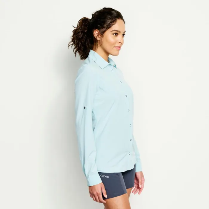 Shirts Women Orvis Womens Sun Defense Shirt Fresh Air