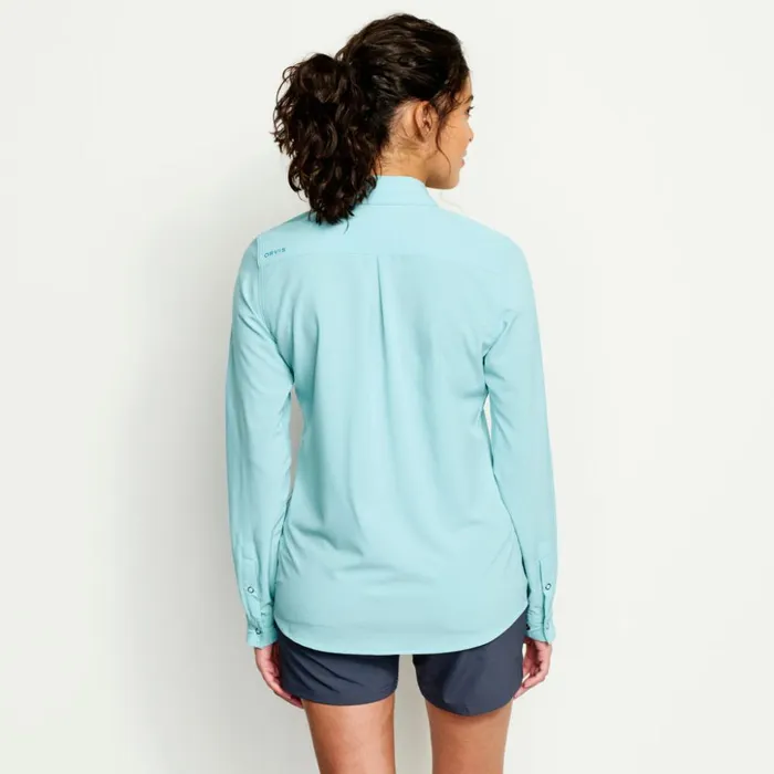 Shirts Women Orvis Womens Sun Defense Shirt Fresh Air