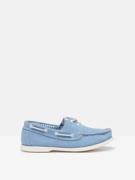 Shoes Women Joules Blue Jetty Deck Shoes