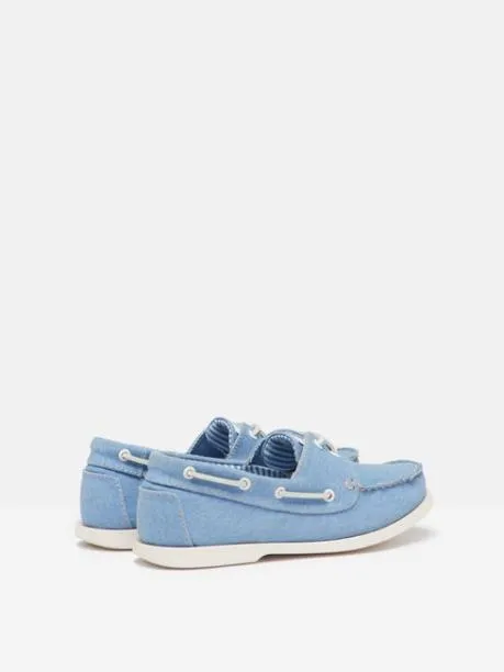 Shoes Women Joules Blue Jetty Deck Shoes