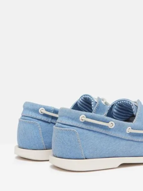 Shoes Women Joules Blue Jetty Deck Shoes